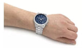 Michael Kors Slim Runway Chronograph Blue Dial Silver Steel Strap Watch For Men - MK8917 Buy Now By Michael Kors