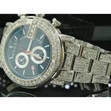 Gucci G Chrono Diamonds Black Dial Silver Steel Strap Watch For Men - YA101324 Buy Now By Gucci