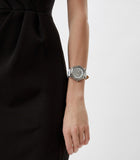 Michael Kors Runway Three Hand White Dial White Leather Strap Watch For Women - MK6998 Buy Now By Michael Kors