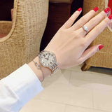 Bulova Crystal Collection Silver Crystals Dial Two Tone Steel Strap Watch for Women - 98L235 Buy Now By Bulova