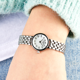 Tissot T Lovely Mother of Pearl Dial Silver Steel Strap Watch for Women - T140.009.11.111.00 Buy Now By Tissot