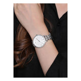 Fossil Jacqueline White Dial Silver Steel Strap Watch for Women - ES3545 Buy Now By Fossil