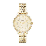 Fossil Jacqueline Gold Dial Gold Steel Strap Watch for Women - ES3547 Buy Now By Fossil