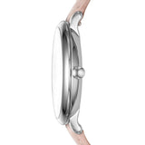 Fossil Jacqueline Blush Mother of Pearl Dial Pink Leather Strap Watch for Women - ES4151 Buy Now By Fossil