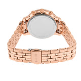 Fossil Neutra Chronograph Mother of Pearl Brown Dial Rose Gold Steel Strap Watch for Women - ES5218 Buy Now By Fossil