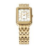 Fossil Raquel Three Hand Mother of Pearl Dial Gold Steel Strap Watch For Women - ES5304 Buy Now By Fossil