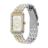 Fossil Raquel Three Hand Mother of Pearl Dial Two Tone Steel Strap Watch For Women - ES5305 Buy Now By Fossil