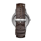Emporio Armani Renato Classic Brown Dial Brown Leather Strap Watch For Men - AR2413 Buy Now By Emporio Armani