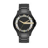 Armani Exchange Hampton Chronograph Black Dial Black Steel Strap Watch For Men - AX2192 Buy Now By Armani Exchange