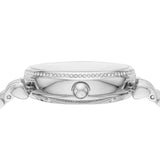 Emporio Armani Gianni T-Bar Automatic Silver Dial Silver Steel Strap Watch For Women - AR60022 Buy Now By Emporio Armani