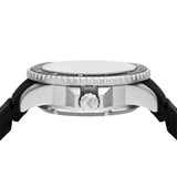 Emporio Armani Sea Explorer Automatic Black Dial Black Silicone Strap Watch For Men - AR60078 Buy Now By Emporio Armani