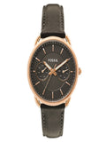 Fossil Tailor Grey Dial Grey Leather Strap Watch for Women - ES3913 Buy Now By Fossil