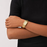 Fossil Raquel Three Hand Mother of Pearl Dial Gold Steel Strap Watch For Women - ES5304 Buy Now By Fossil