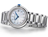 Maurice Lacroix Fiaba Diamonds Mother of Pearl Dial Silver Steel Strap Watch for Women - FA1004-SD502-170-1 Buy Now By Maurice Lacroix