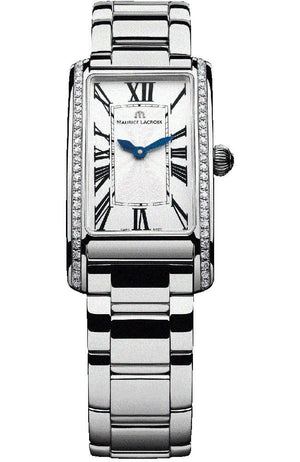Maurice Lacroix Fiaba Diamonds White Dial Silver Steel Strap Watch for Women - FA2164-SD532-118 Buy Now By Maurice Lacroix