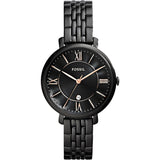 Fossil Jacqueline Black Dial Black Mesh Bracelet Watch for Women - ES3614 Buy Now By Fossil