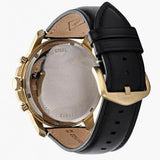 Fossil Grant Chronograph White Dial Black Leather Strap Watch for Men - FS5272 Buy Now By Fossil