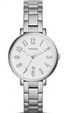 Fossil Jacqueline White Dial Silver Steel Strap Watch for Women - ES3969 Buy Now By Fossil