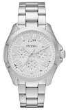 Fossil Cecile Multifunction Silver Dial Silver Steel Strap Watch for Women - AM4509 Buy Now By Fossil