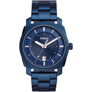 Fossil Machine Blue Dial Blue Steel Strap Watch for Men - FS5231 Buy Now By Fossil