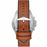 Fossil Forrester Automatic Skeleton Grey Dial Brown Leather Strap Watch for Men - ME3178 Buy Now By Fossil