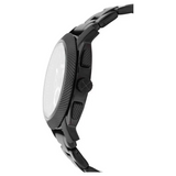 Fossil Machine Chronograph Black Dial Black Steel Strap Watch for Men - FS4552 Buy Now By Fossil