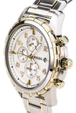 Fossil Dean Chronograph White Dial Silver Steel Strap Watch for Men - FS4795 Buy Now By Fossil
