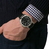 Fossil Grant Chronograph Black Dial Black Leather Strap Watch for Men - FS4812 Buy Now By Fossil