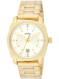Fossil Machine Gold Dial Gold Steel Strap Watch for Men - FS5264 Buy Now By Fossil
