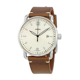 Fossil The Commuter White Dial Brown Leather Strap Watch for Men - FS5275 Buy Now By Fossil