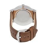 Fossil Minimalist Off White Dial Brown Leather Strap Watch for Men - FS5306 Buy Now By Fossil