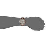 Fossil Grant Chronograph White Dial Brown Leather Strap Watch for Men - FS5344 Buy Now By Fossil