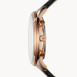 Fossil Goodwin Chronograph White Dial Brown Leather Strap Watch for Men - FS5415 Buy Now By Fossil