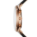 Fossil Neutra Automatic Skeleton Black Dial Brown Leather Strap Watch for Men - ME3195 Buy Now By Fossil