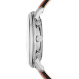 Fossil Neutra Chronograph Blue Dial Brown Leather Strap Watch for Men - FS5453 Buy Now By Fossil