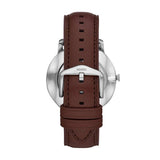 Fossil The Minimalist 3H Black Dial Brown Leather Strap Watch for Men - FS5464 Buy Now By Fossil