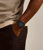 Fossil Neutra Chronograph Black Dial Black Leather Strap Watch for Men - FS5503 Buy Now By Fossil