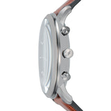 Fossil Neutra Chronograph Green Dial Brown Leather Strap Watch for Men - FS5735 Buy Now By Fossil