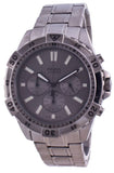 Fossil Garrett Chronograph Grey Dial Grey Steel Strap Watch for Men - FS5621 Buy Now By Fossil