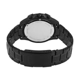 Fossil Garrett Chronograph Black Dial Black Steel Strap Watch for Men - FS5773 Buy Now By Fossil