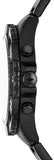Fossil Garrett Chronograph Black Dial Black Steel Strap Watch for Men - FS5773 Buy Now By Fossil