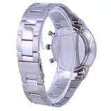 Fossil Neutra Chronograph Blue Dial Silver Steel Strap Watch for Men - FS5792 Buy Now By Fossil