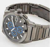 Fossil Everett Chronograph Grey Dial Grey Steel Strap Watch for Men - FS5830 Buy Now By Fossil