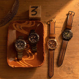 Fossil Bronson Chronograph Black Dial Black Steel Strap Watch for Men - FS5851 Buy Now By Fossil