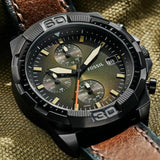 Fossil Bronson Chronograph Black Dial Brown Leather Strap Watch for Men - FS5856 Buy Now By Fossil