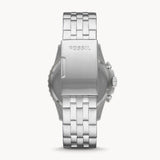 Fossil FB-01 Chronograph Black Dial Silver Steel Strap Watch for Men - FS5864 Buy Now By Fossil