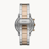 Fossil Neutra Chronograph Brown Dial Two Tone Steel Strap Watch for Men - FS5869 Buy Now By Fossil