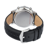 Fossil Neutra Chronograph White Dial Black Leather Strap Watch for Men - FS6023 Buy Now By Fossil