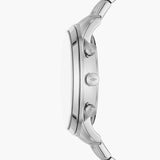 Fossil Neutra Chronograph Blue Dial Silver Steel Strap Watch for Men - FS6025 Buy Now By Fossil