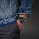 Diesel Mega Chief Chronograph Black Dial Black Nylon Strap Watch For Men - DZ4500 Buy Now By Diesel